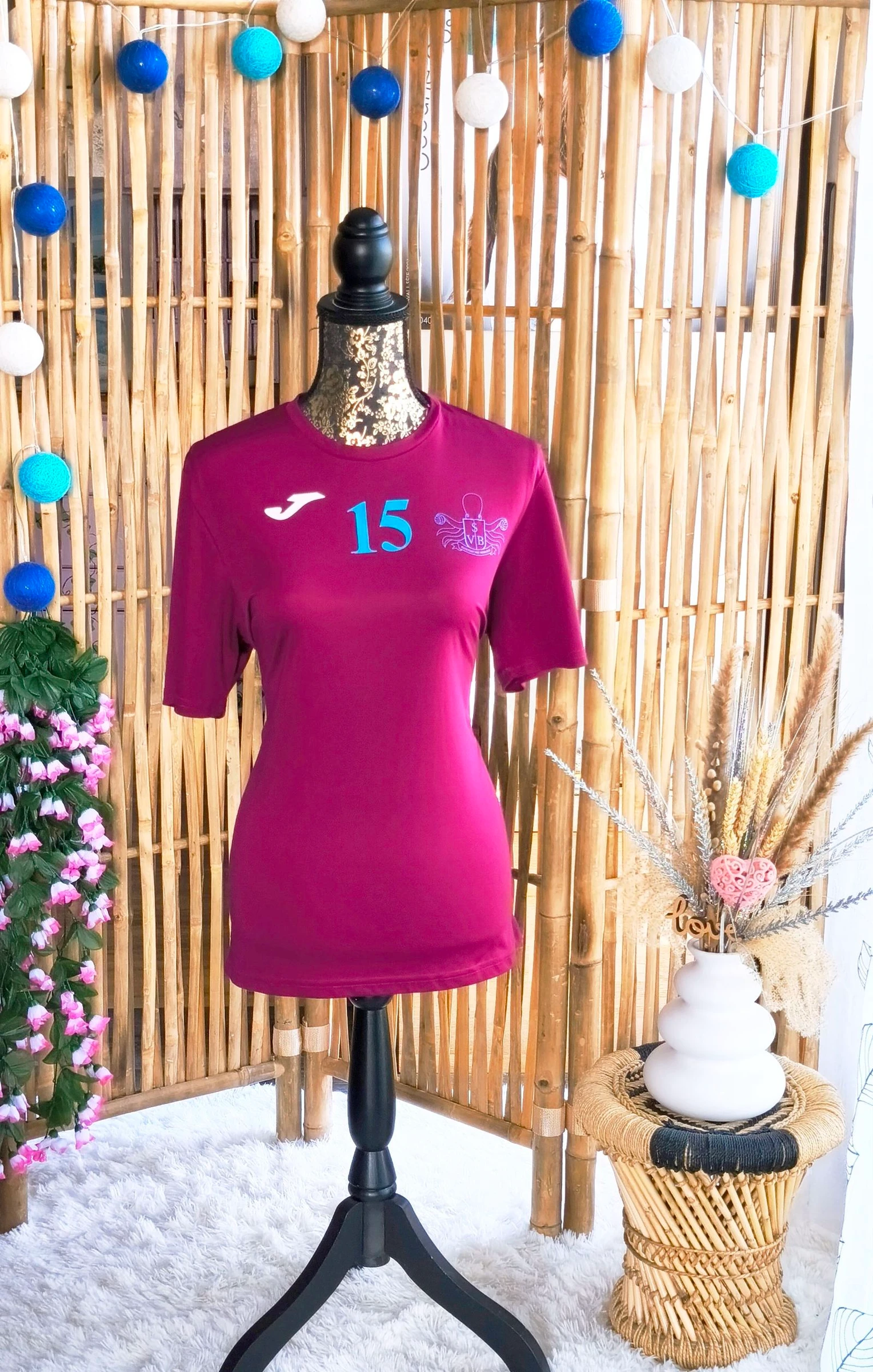 ❤️ tee-shirt de sport de club de volley-ball manches courtes femme T38 ❤️